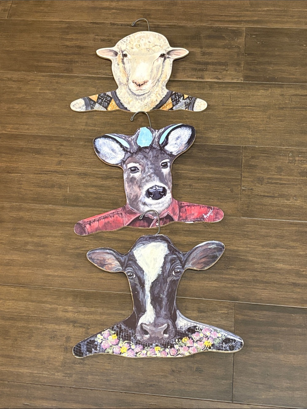 Annie Rinehart Animal Clothes Hangers